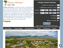 Tablet Screenshot of kiahuna-plantation.com